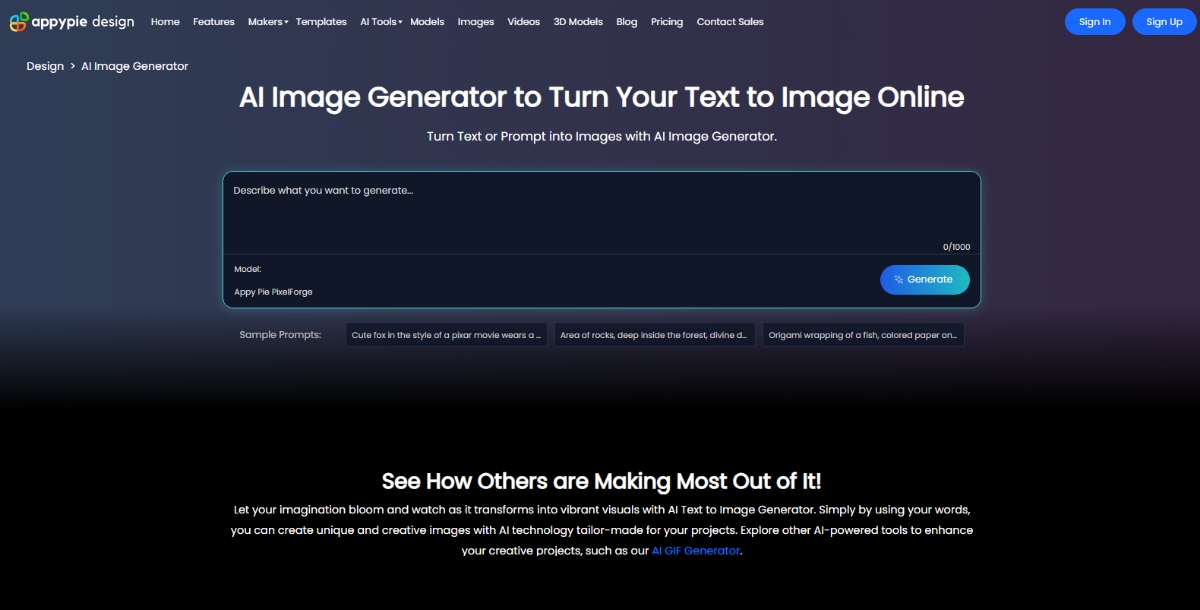 Best AI Text to Image Generators - Appy Pie Design