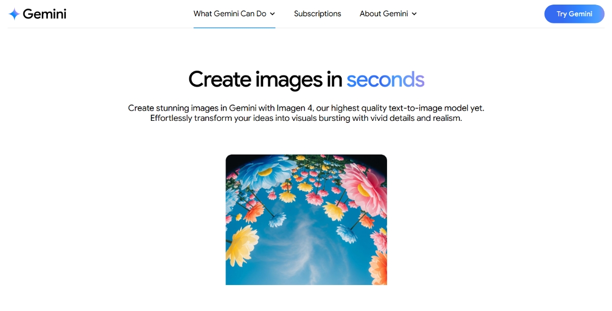 Best AI Text to Image Generators - Gemini AI