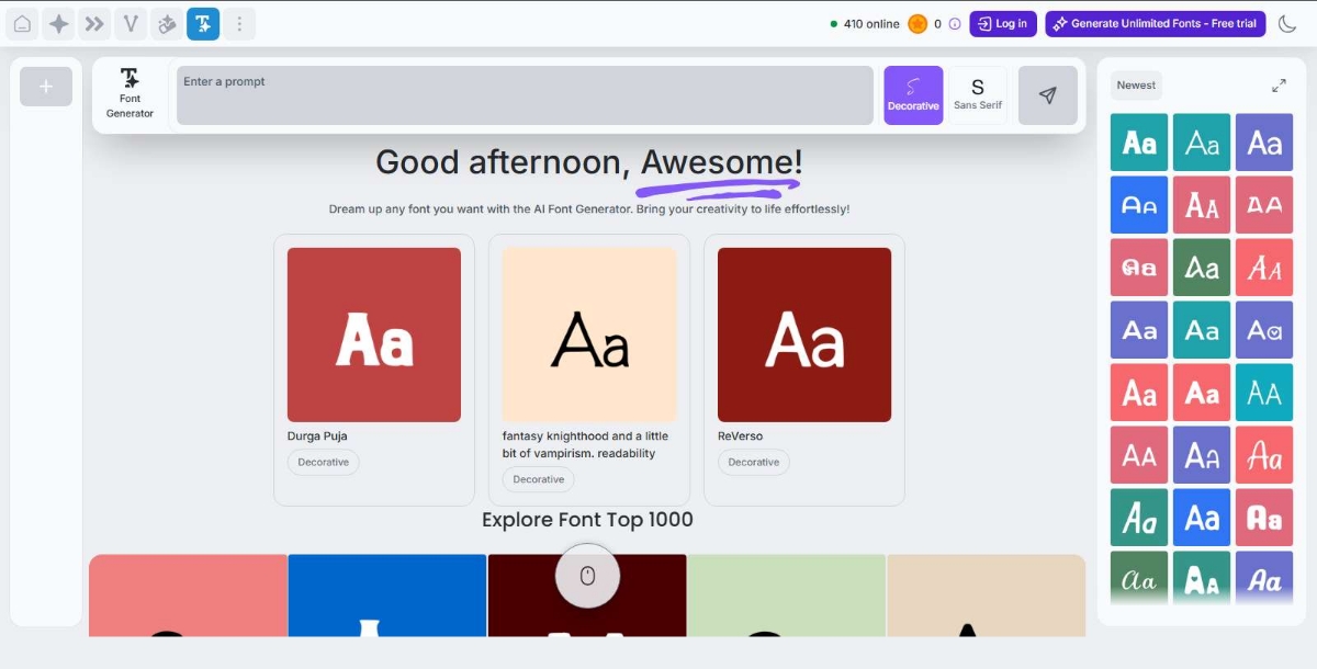 creative fabrica studio - Best AI Font Generator Tools